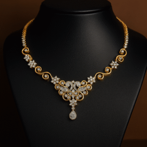 High Quality Women Jewelry 18K Gold Plated with AAA Zircon Jewelry Women Necklace Earrings Jewelry Set